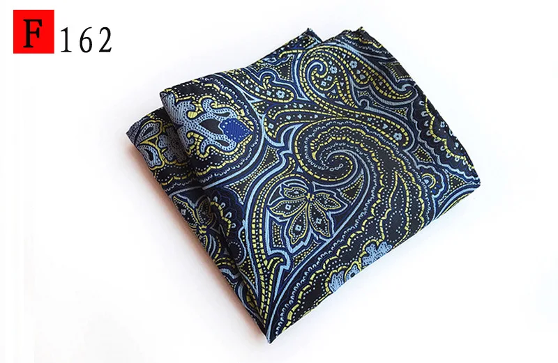 New25* 25 см дизайнерский Карманный квадратный модный платок в горошек Пейсли Цветочный Клетчатый Стиль мужской костюм карманные аксессуары бабочки на подарок ma