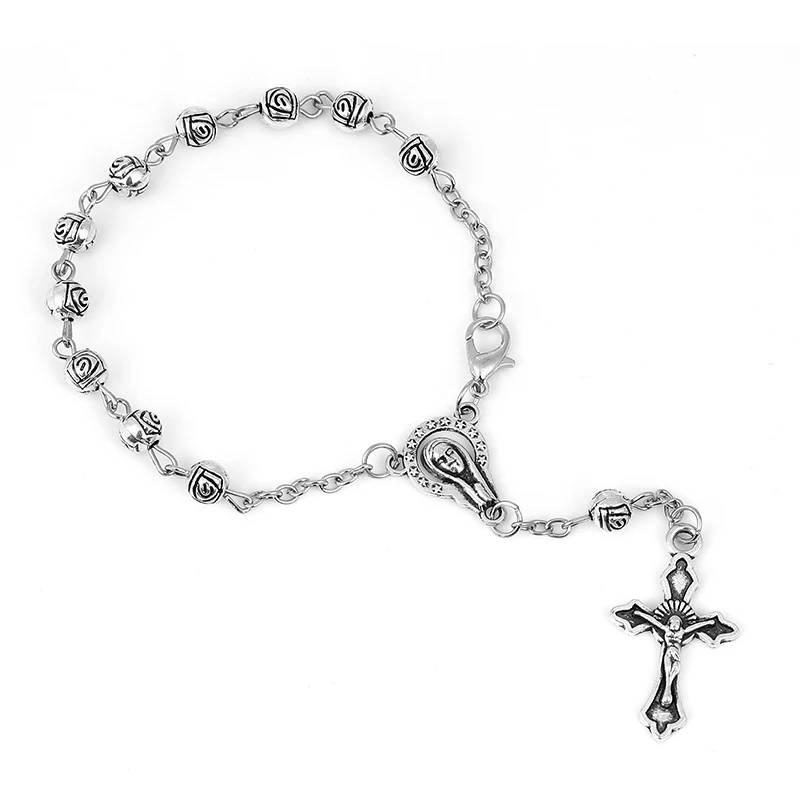 Ювелирные изделия 2021 г. трендовый браслет с шармами в виде Креста Иисуса