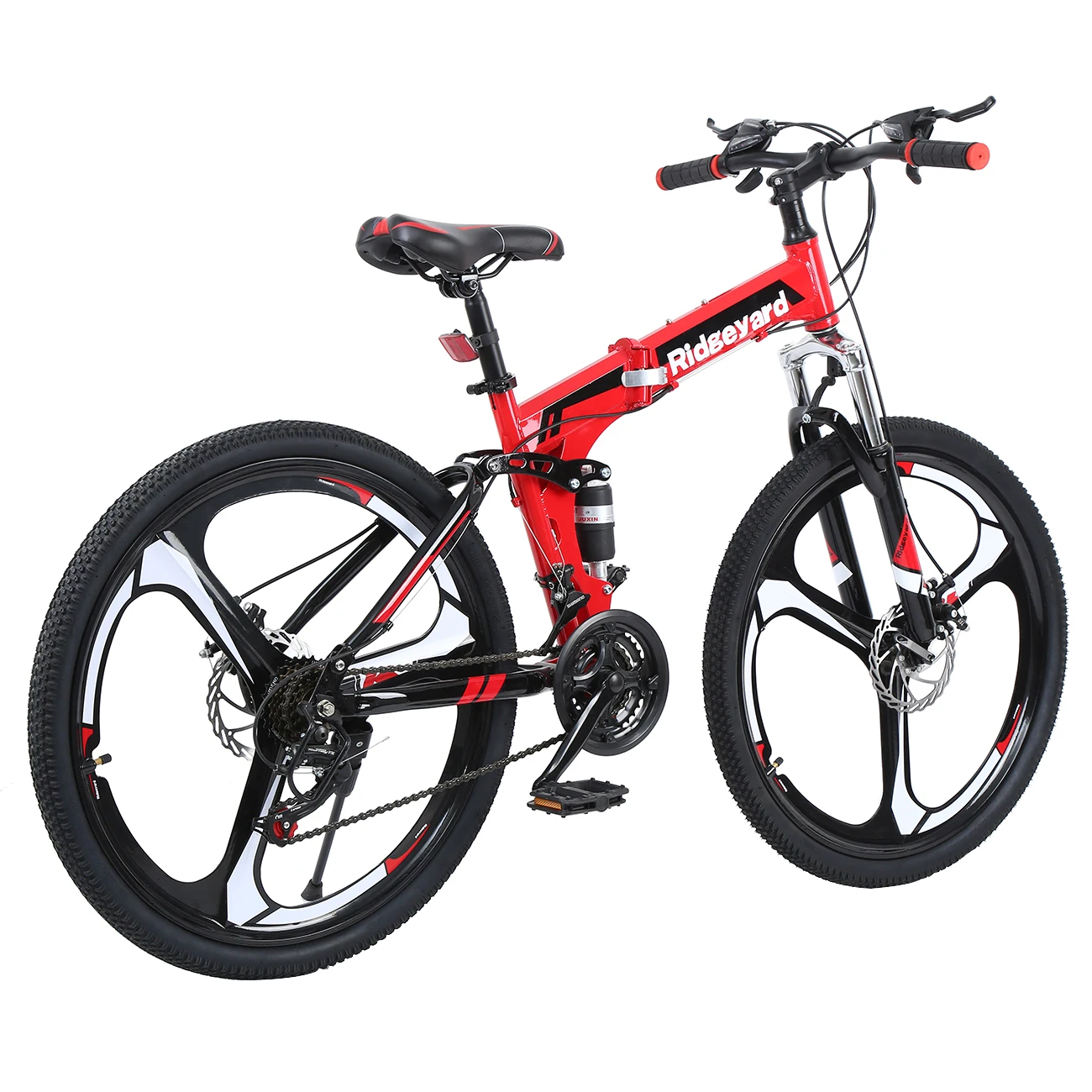 Горный велосипед Ridgeyard 26 дюймов колеса дисковый тормоз 21 скорость Молодежный