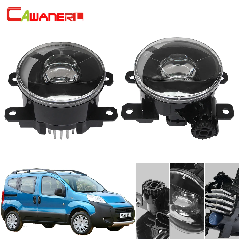 Cawanerl для 2008 2018 Peugeot Bipper Tepee автомобильный 4000лм передний противотуманный