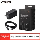Оригинальный адаптер питания ROG Phone, 30 Вт, USB-C кабель, быстрая зарядка Rog Phone 3 Rog Phone 2, набор быстрой зарядки для ASUS ROG