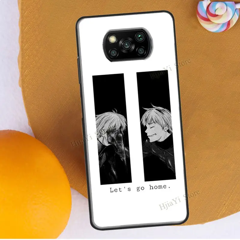 Kaneki Ken Токийский Гуль re для POCO X3 Pro X4 GT M3 M4 F3 чехол Xiaomi 11T 10T 12 X Mi 11 Lite задняя крышка - - Фото №1