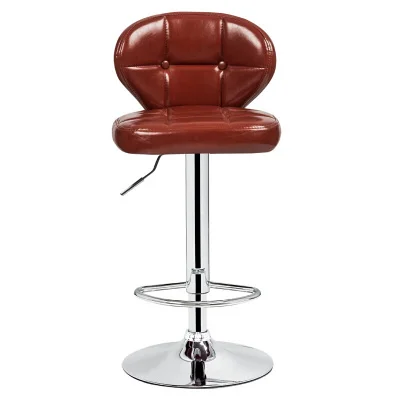 

Bar stool European bar chair lift high Dining chair modern minimalist bar backrest stool