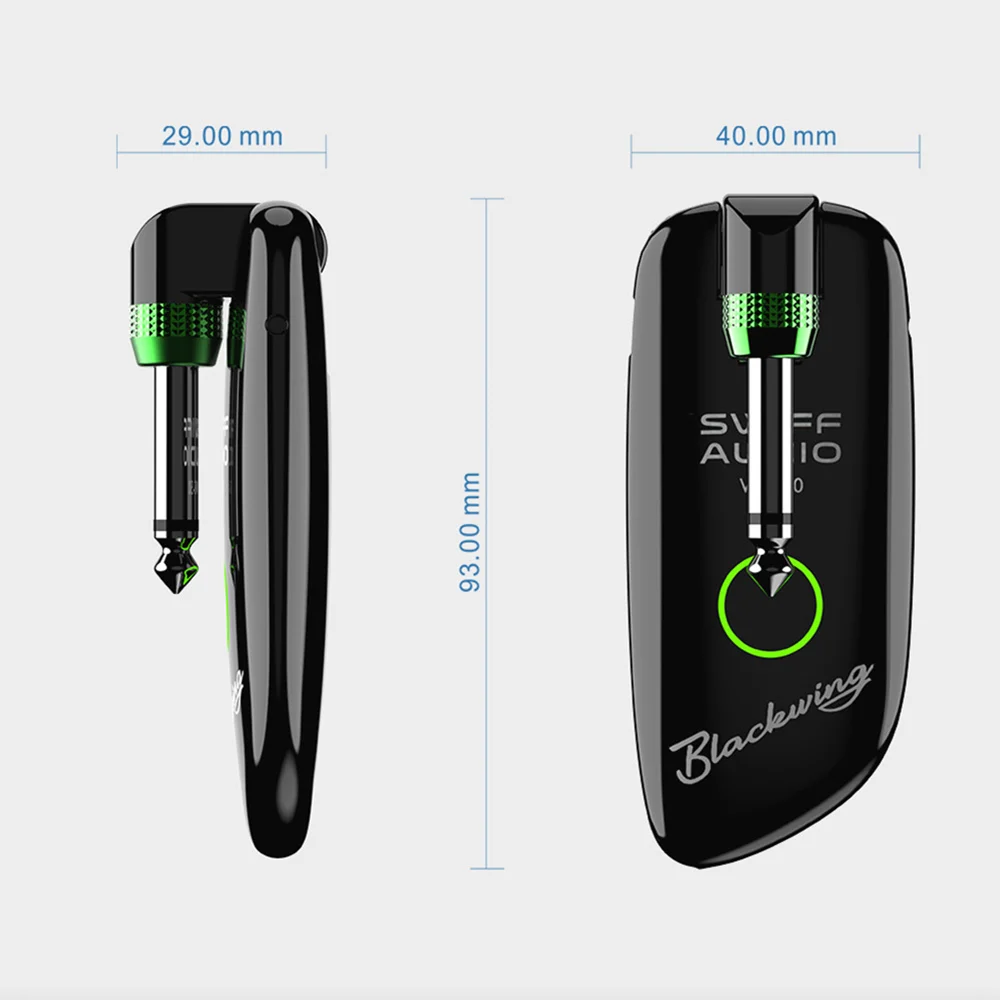 swiff ws 50 uhf audio verstärker gitarre wireless system 50m 635mm drahtlose elektrische gitarre sender empfänger für gitarre bass fre