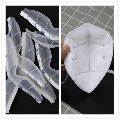 Силиконовая маска для лица с переносицей увеличивает дышащее пространство