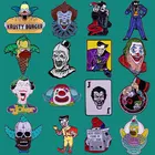 Рождественская эмалированная брошь в виде Джокера на булавке, коллекционная аниме фигурка на лацкане, Значки для мужчин и женщин, Модная бижутерия, подарки, украшение на воротник рюкзака