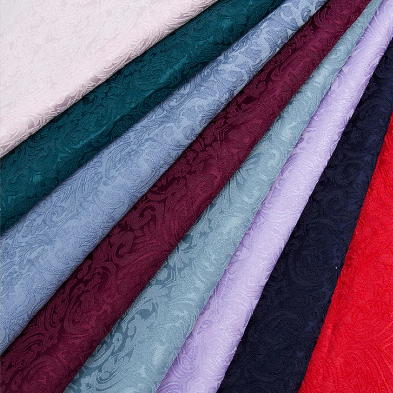 Жаккардовая кружевная ткань для платьев 2 ярда парчовая дамасский жаккард в