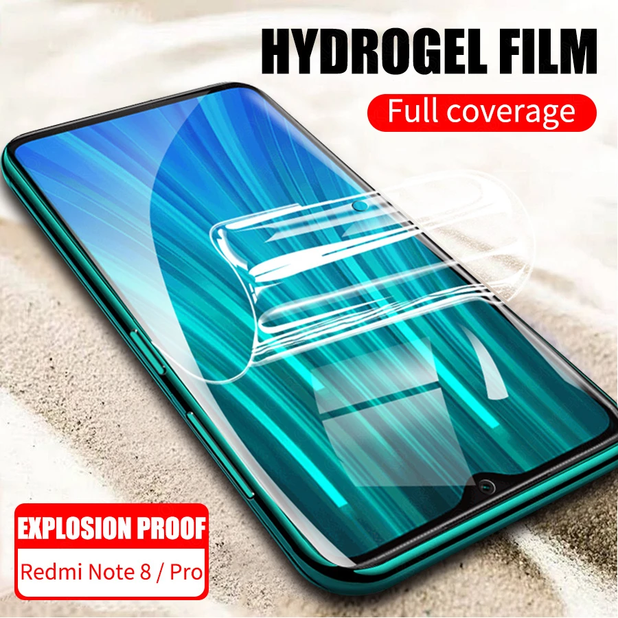 Полное покрытие экрана протектор для XiaoMi Mi 9T cc9 pro Redmi K30 Note 8 8T 7 6 5 K20 Гидрогелевая