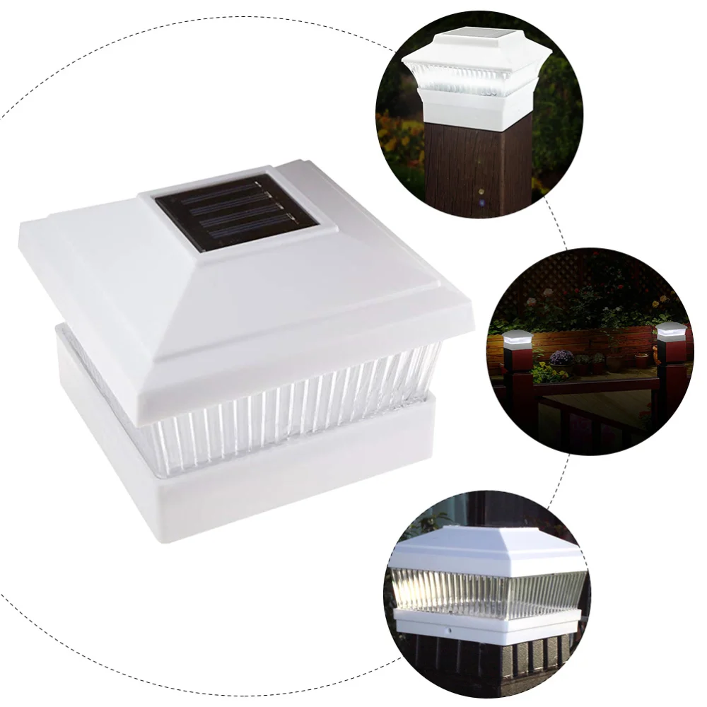

1 Pc Waterproof Garden Lamp Outdoor Solar Light Practical Fence Light (White)