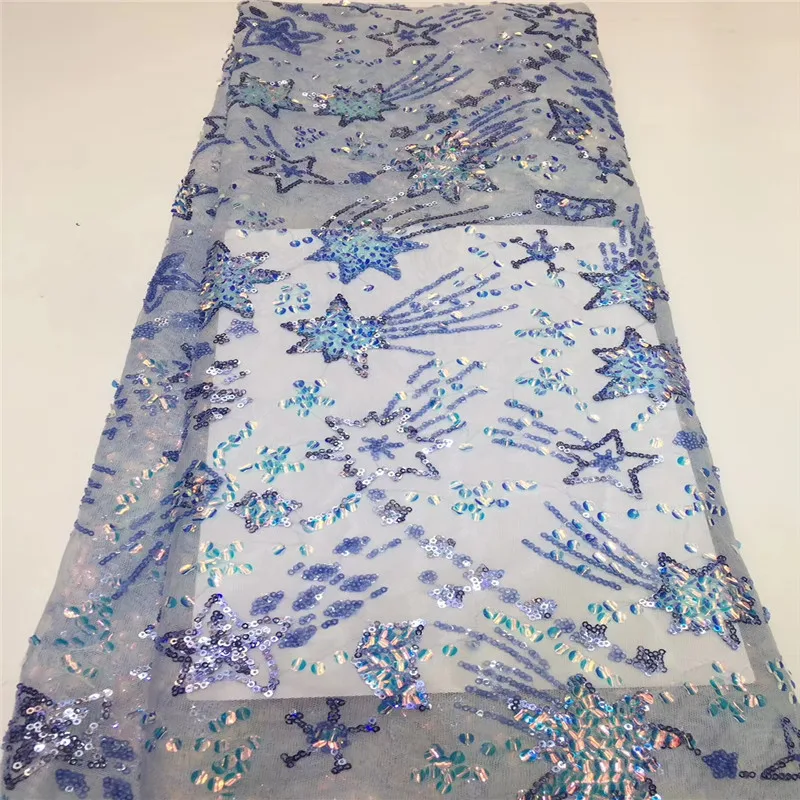 Madison 2019 Высококачественная французская нигерийская многоцветная тюль с