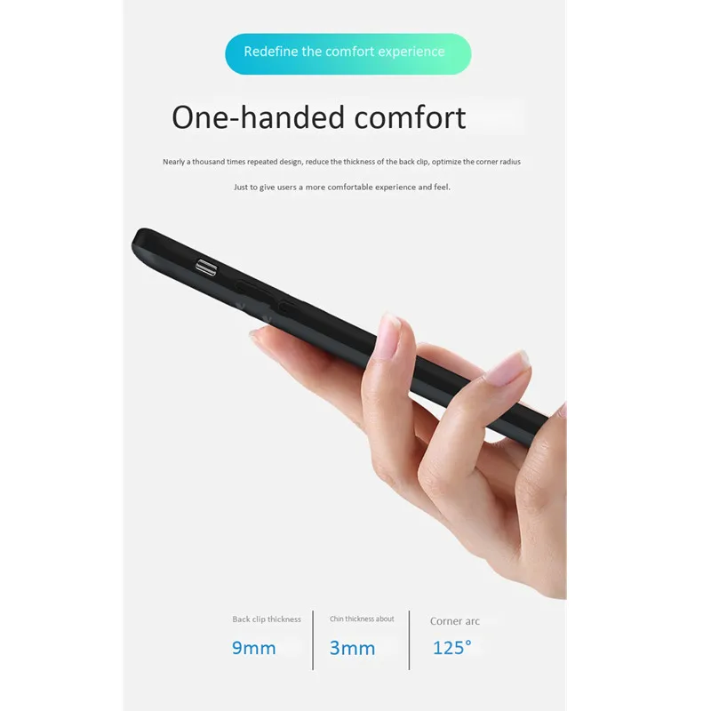 KQJYS Дополнительный внешний аккумулятор для зарядки аккумулятора чехол Samsung