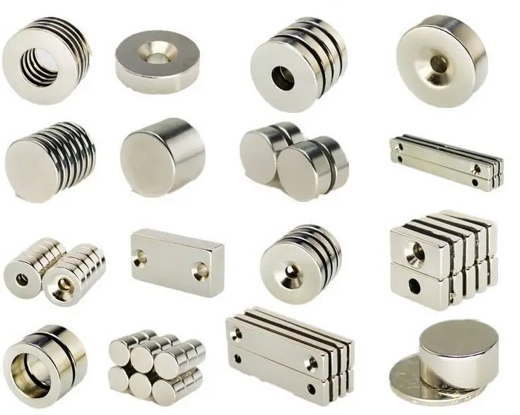 Neodymium Magnet N35 Block Countersunk Permanet Strong Magnets Accept Custom Size | Other Tool Parts