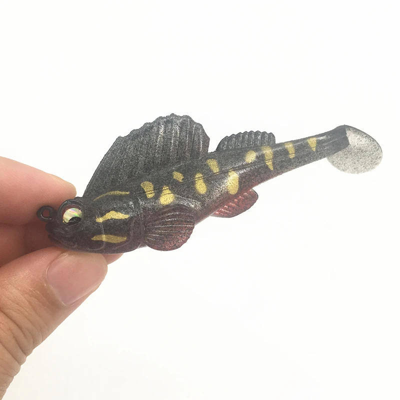 Мягкая приманка 7 5 см/14 г рыболовные приманки свинцовая рыболовная джиг-приманка