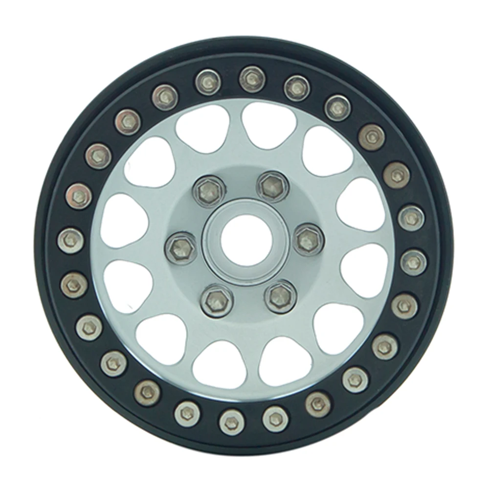 1PCS/4PCS Anodized Metal 1.9 Beadlock Wheel Hub for 1/10 RC Crawler Axial SCX10 Capra Wraith Traxxas TRX4 TRX6 YK4102 Tamiya MST | Игрушки и