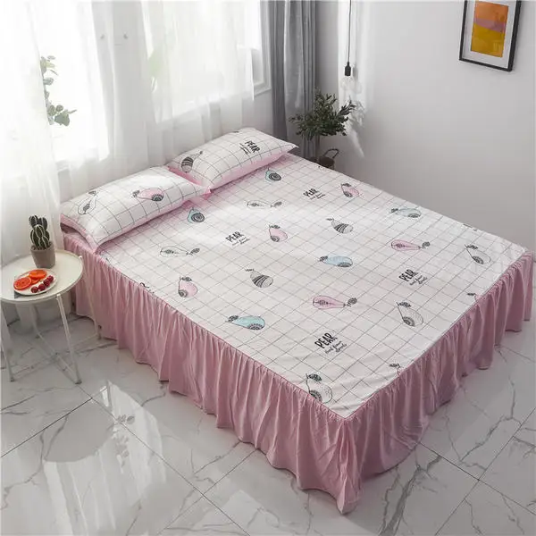1 шт. простыня для кровати King Queen Size хлопковые простыни с принтом плоский лист