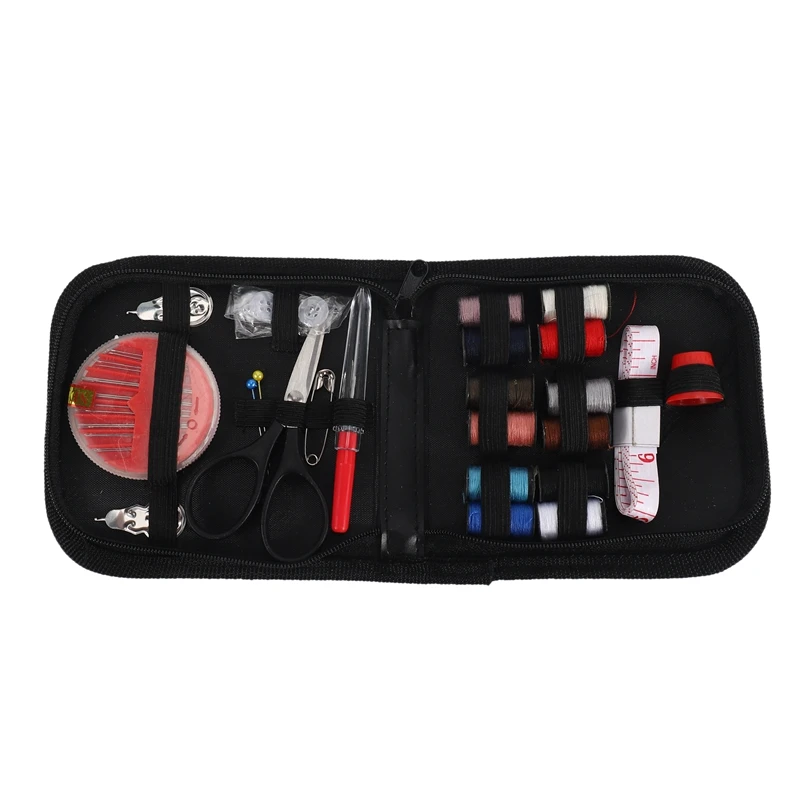 Mini Portable Sewing Kit Accessories Carrying Case Set For Home Travel Emergency Use | Дом и сад