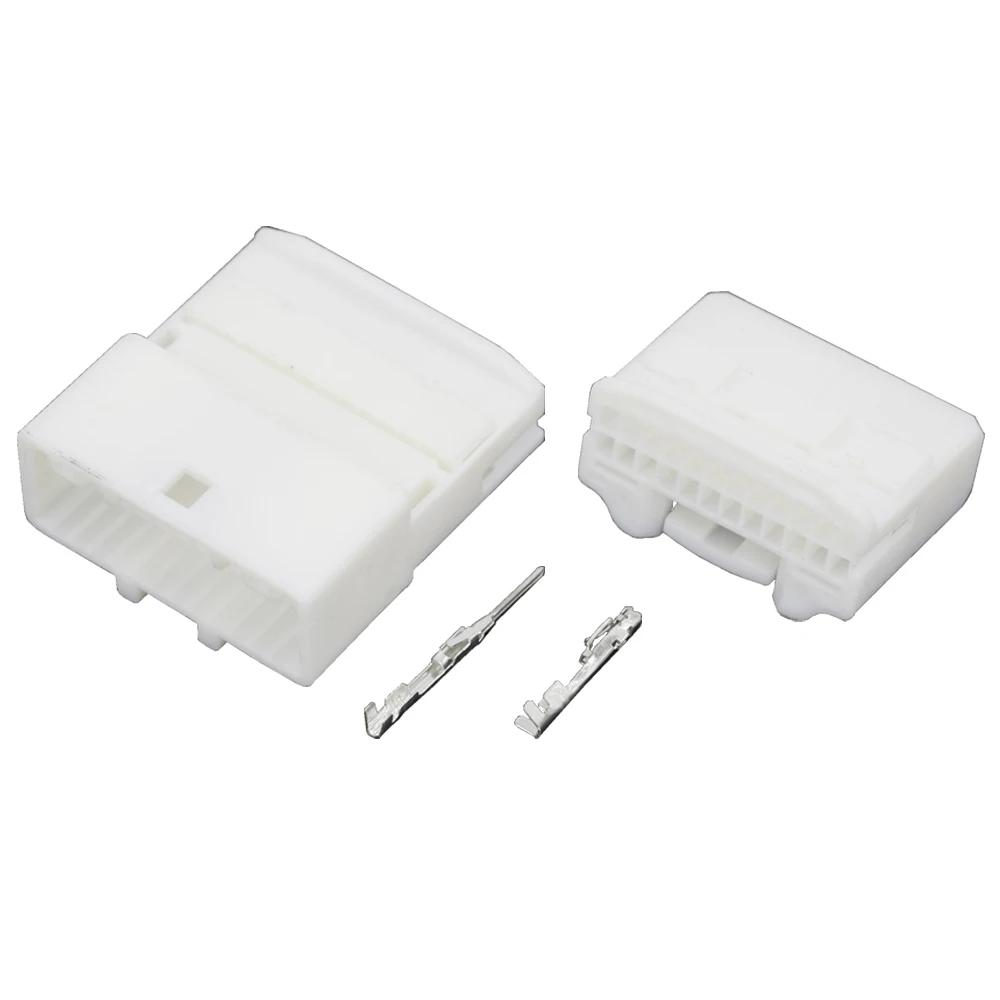 Автомобильный разъем 24 контакта штекер и гнездо с клеммой фоторазъем 21 для