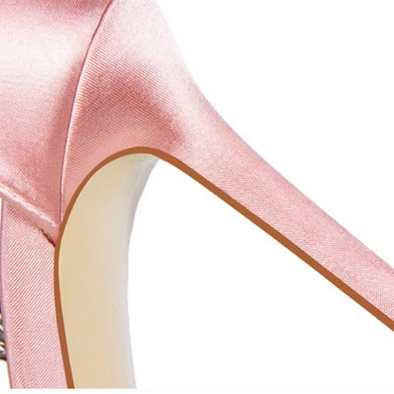 

Sandals Women High Heels Shoes Pointed Toe Wedding Shoes Women Pumps Crystal Ladies Shoes Fashion Stiletto Sandalias Mujer 2019