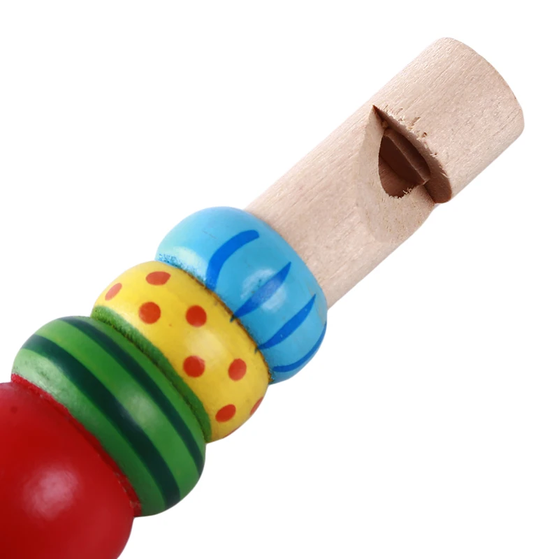 

Multicolor Animal Learning Educational Toy Musical Instrument Wooden Toy WoodWhistle Musical Toys For Children