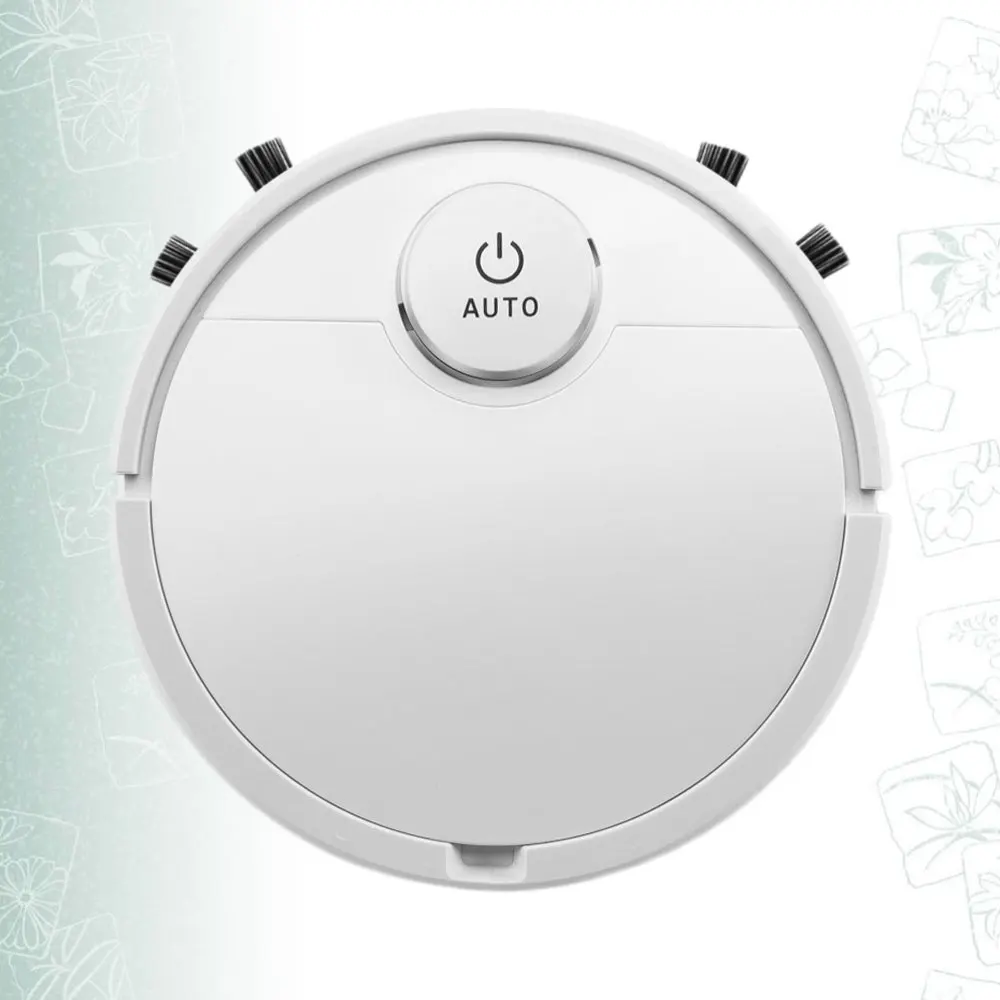 

Floor Mopping Robot Useful Three-in-one Simple USB Smart Clean Machine Cleaner Gift for Home (White, ES300)