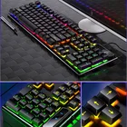 Клавиатура игровая Механическая Проводная с RGB-подсветильник кой, 104 клавиш