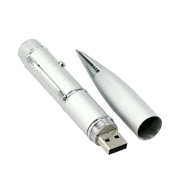 Лазерный светильник ручка Форма USB флэш накопитель 8 ГБ 16 32 64 Гб Usb флеш 2 0 256 u диск
