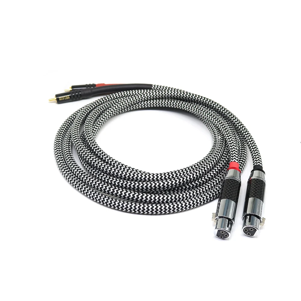 1 пара yivosound HIFI DIY Аудио Видео штекер гнездо XLR RCA кабель|Кабели VGA| |