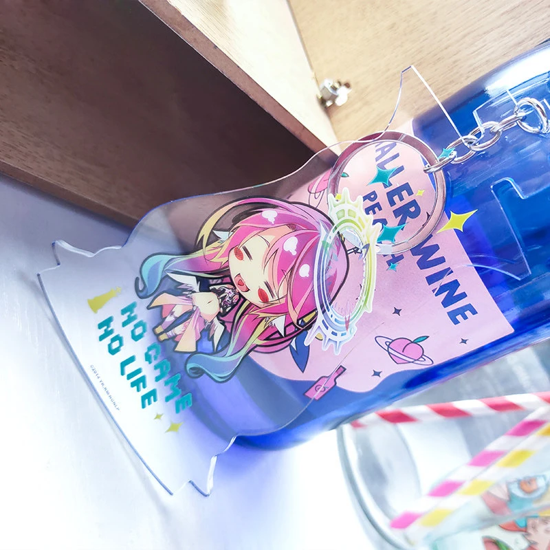 Аниме Нет игры нет жизни Jibril Shiro Hatsuse Izuna Sora косплей акриловая фигурка сумка кулон