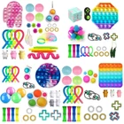 Лидер продаж, недорогой фиджет упаковка игрушек, простой набор игрушек-фиджей, антистрессовый набор, нитки, мраморный рельеф, подарок, игрушки, бесплатная доставка