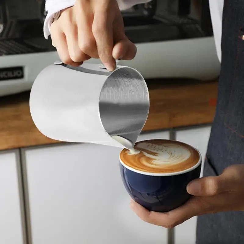 Кувшин Для ЛАТТЕ из нержавеющей стали легкая и деликатная кружка с заостренным