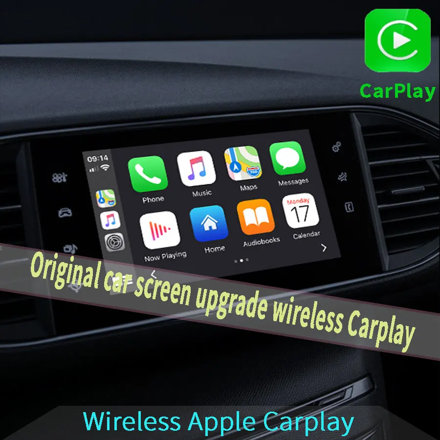 

Беспроводной автомобильный интерфейс CarPlay Android для Peugeot 208 2008 308 408 508 Citroen C3 C4 C5 SMEG MRN 2014-2016 MY