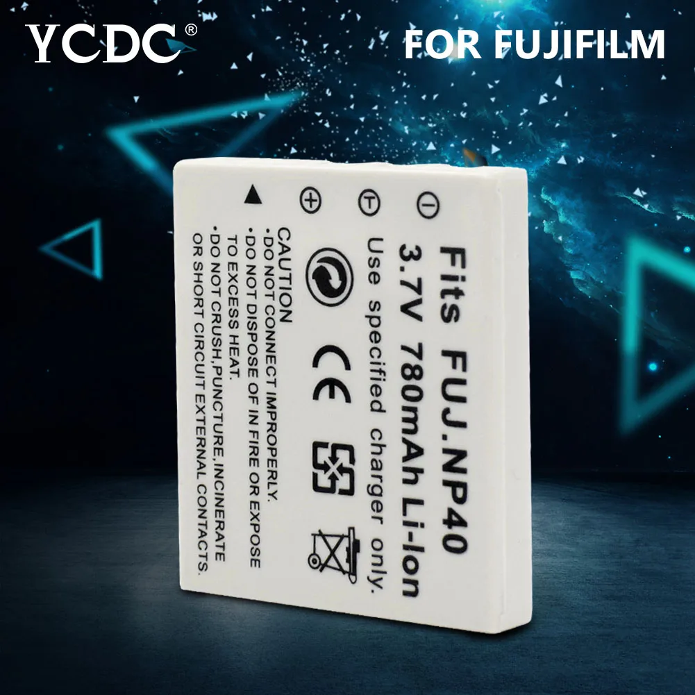 YCDC NP 40 40N D LI8 Li85 DLI 102 KLIC 7005 SLB 0737 780 мА/ч 3 7 V Перезаряжаемые Аккумулятор для Fujifilm FinePix
