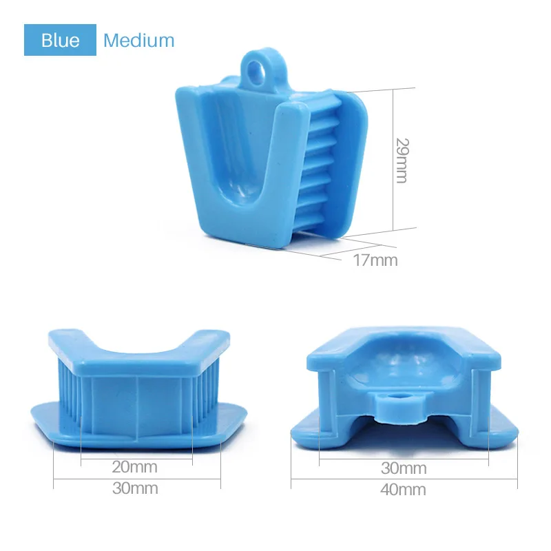 5 шт. Стоматологическая резиновая восьмиклиновая прокладка опора для рта