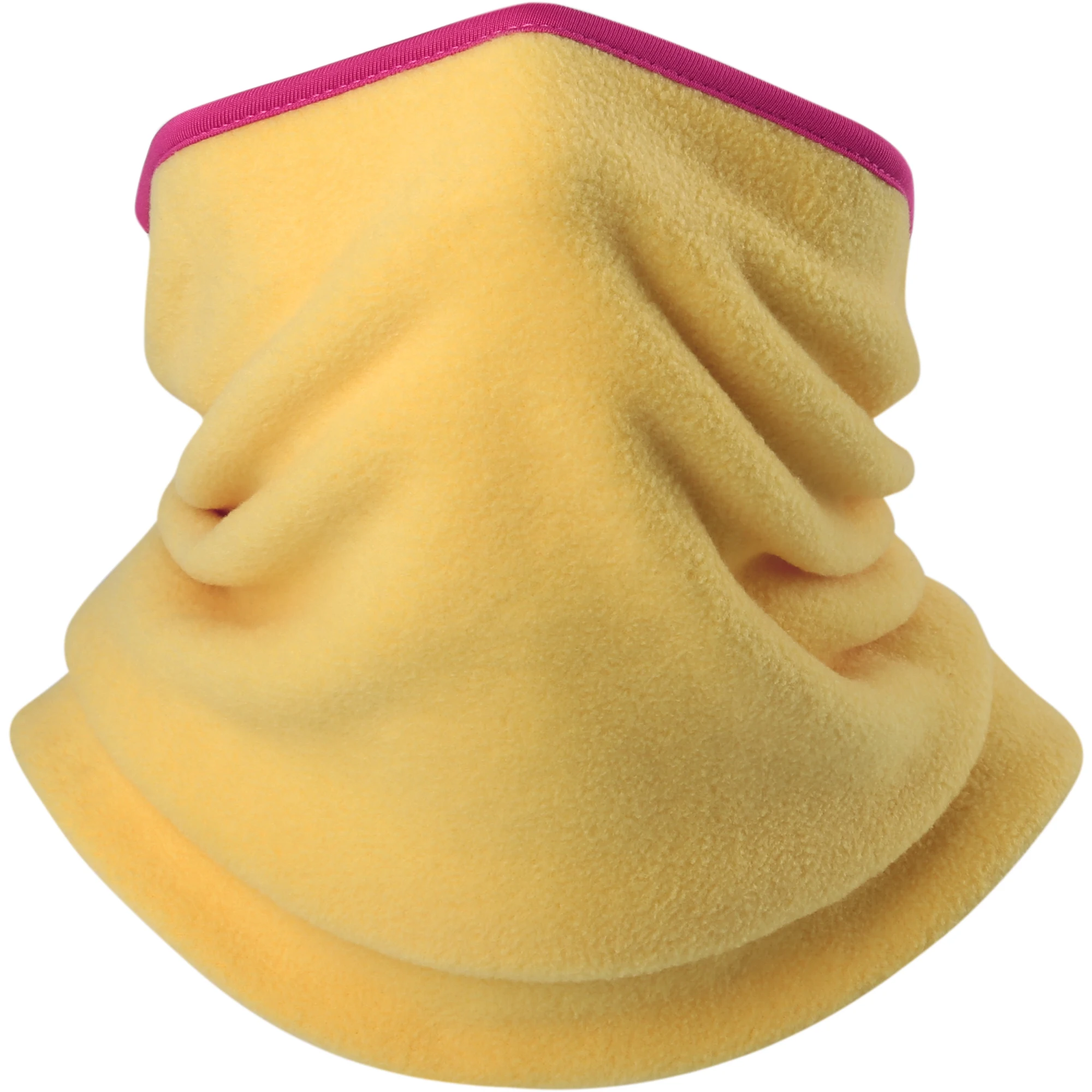 Yellow Зимние флисовые гетры для шеи, маска для лица, мотоциклетный мото кольцо, трубчатый шарф, снуд, защита на голову, шлем, подкладка, банданы для женщин и мужчин - Цвет: Yellow