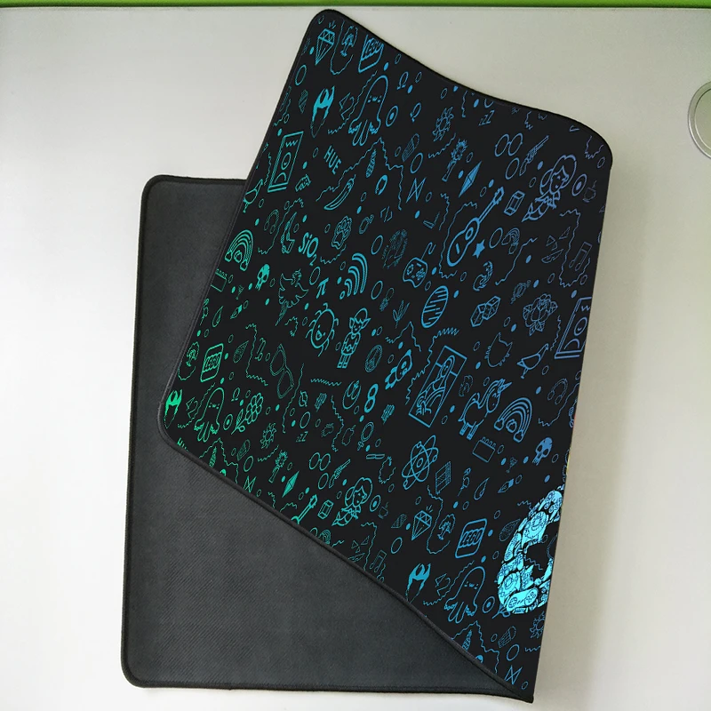 Yuzuoan геймпад игровой с узором коврик для мыши многоразовый на выбор нескользящий