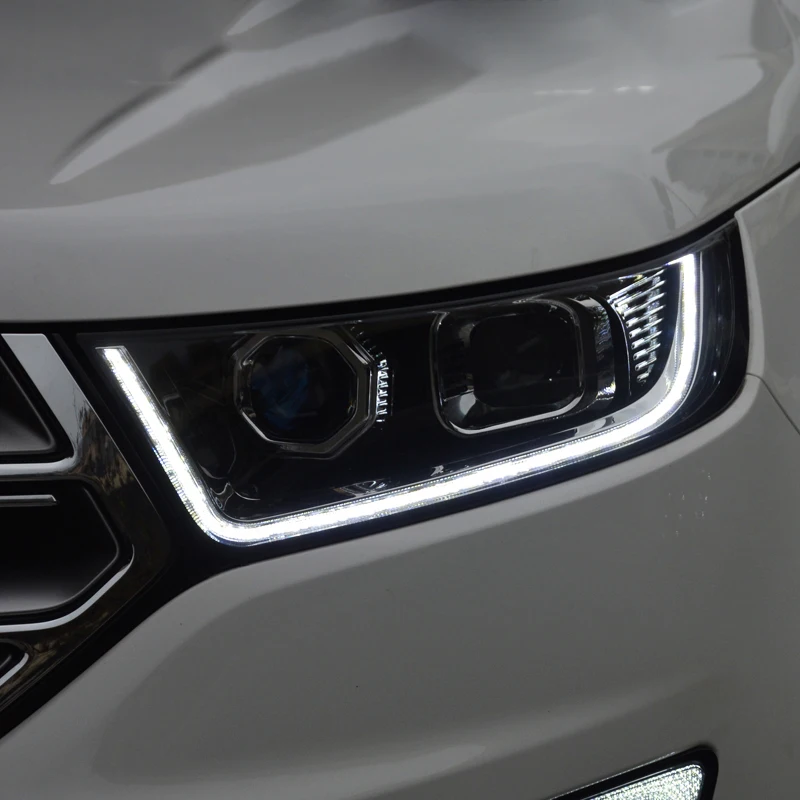 Бесплатная доставка! HID Rio светодиодные фары Ford Edge лампы Hernia аксессуары продукты