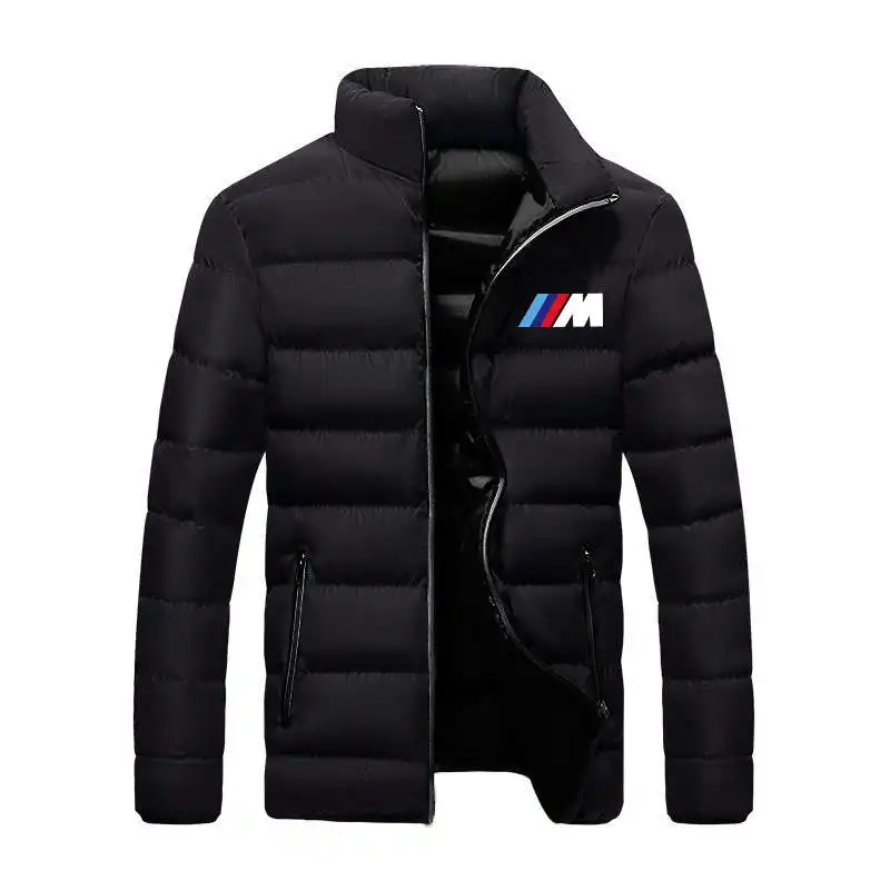 

Мужская зимняя куртка с длинным рукавом бейсбольная куртка ветровка на молнии BMW ветровка ветрозащитная куртка мужская верхняя одежда мужс...