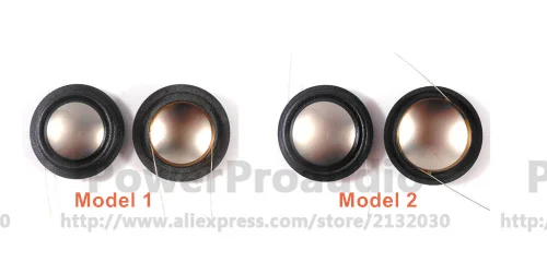 2 шт. сменная черная шелковая + титановая диафрагма для звуковой катушки 20 4 мм