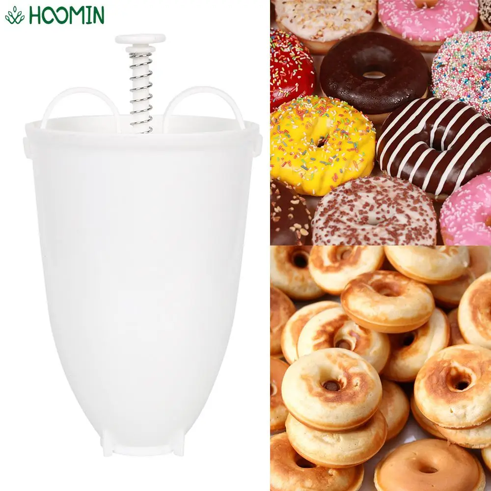 Doughnut Machine Donut Maker Deep Fry Donut Mould Waffle Dispenser Easy Fast Portable Plastic Lightweight Manual