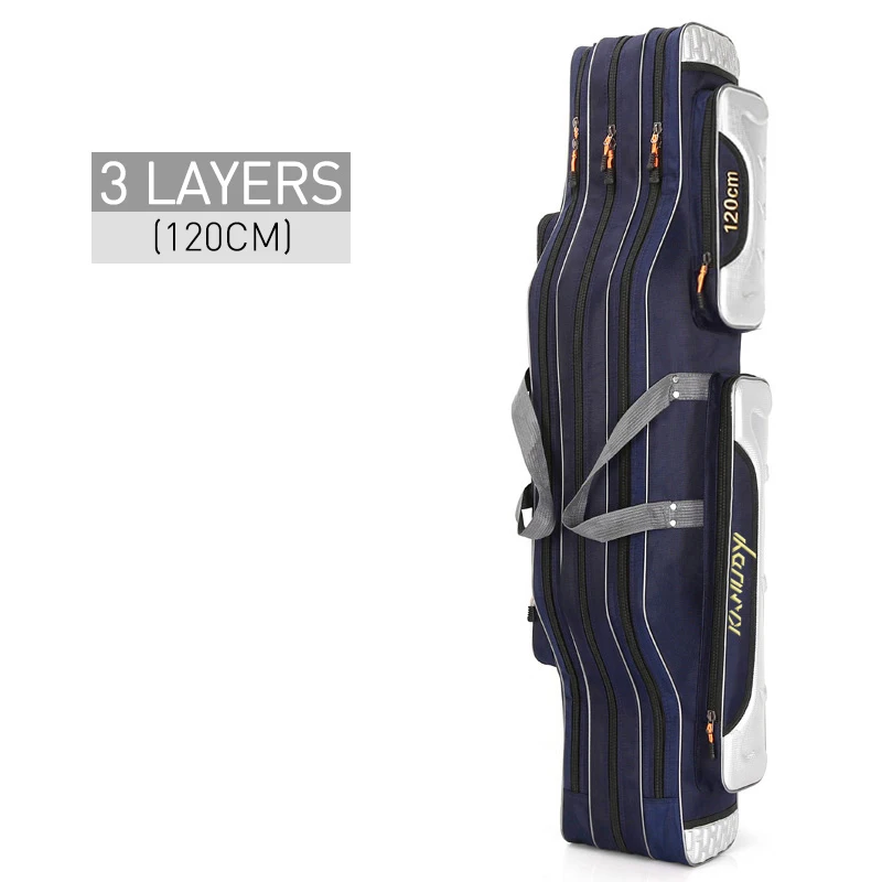 3 Layer 120cm A New Resistant Belly Fishing Gear Bag Thick Waterproof And Comfortable Outdoor Fishing Bag Travel Bag XA92G - Цвет: 3 Layer 120cm A