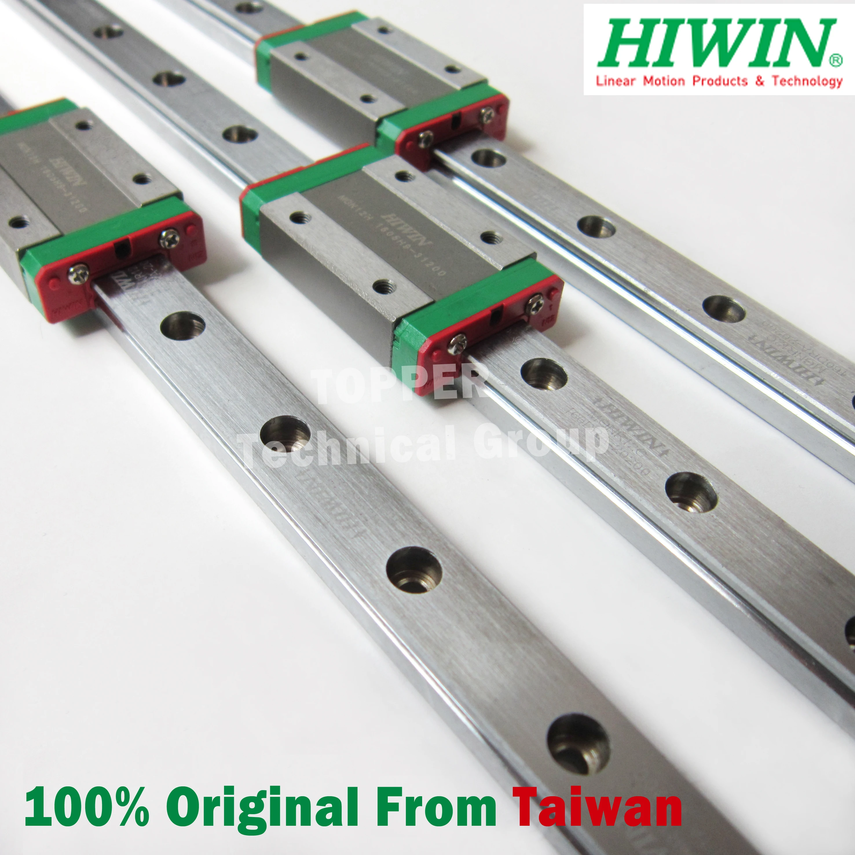 Рельсы Taiwan HIWIN MGN12 100 мм/200 мм/250 мм/300 мм/350 м/400 м/450 мм/500 мм/600 мм линейные