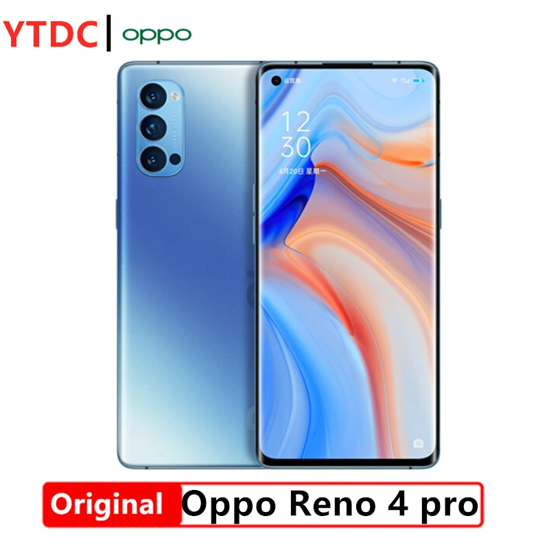 Смартфон Oppo Reno 4 Pro с двумя сим-картами 6.5 дюйма 8+128Гб/12+256Гб цвет и комплектация на
