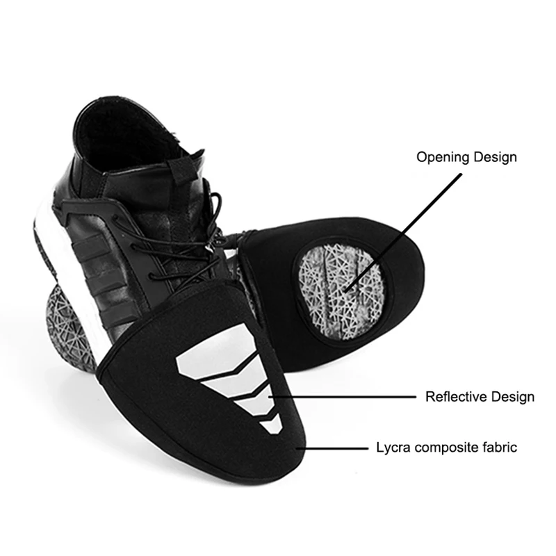 High Quality Mountain Road Bike Shoes Cover Half Palm Toe Lock Windproof Bicycle Protector Boot Case Cycling Overshoes |