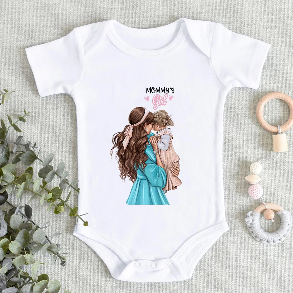 Ropa de beb&eacute; para ni&ntilde;a, monos para ni&ntilde;o de 0 a 24 meses, body Harajuku de una pieza, disfraz de Super mam&aacute; para reci&eacute;n nacido, Ropa Infantil-2