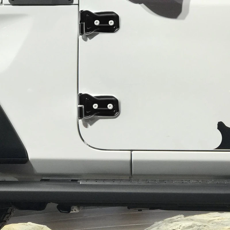 Накладка для дверных петель набор защиты 2018-2019 Jeep Wrangler JL &amp Unlimited автомобильные