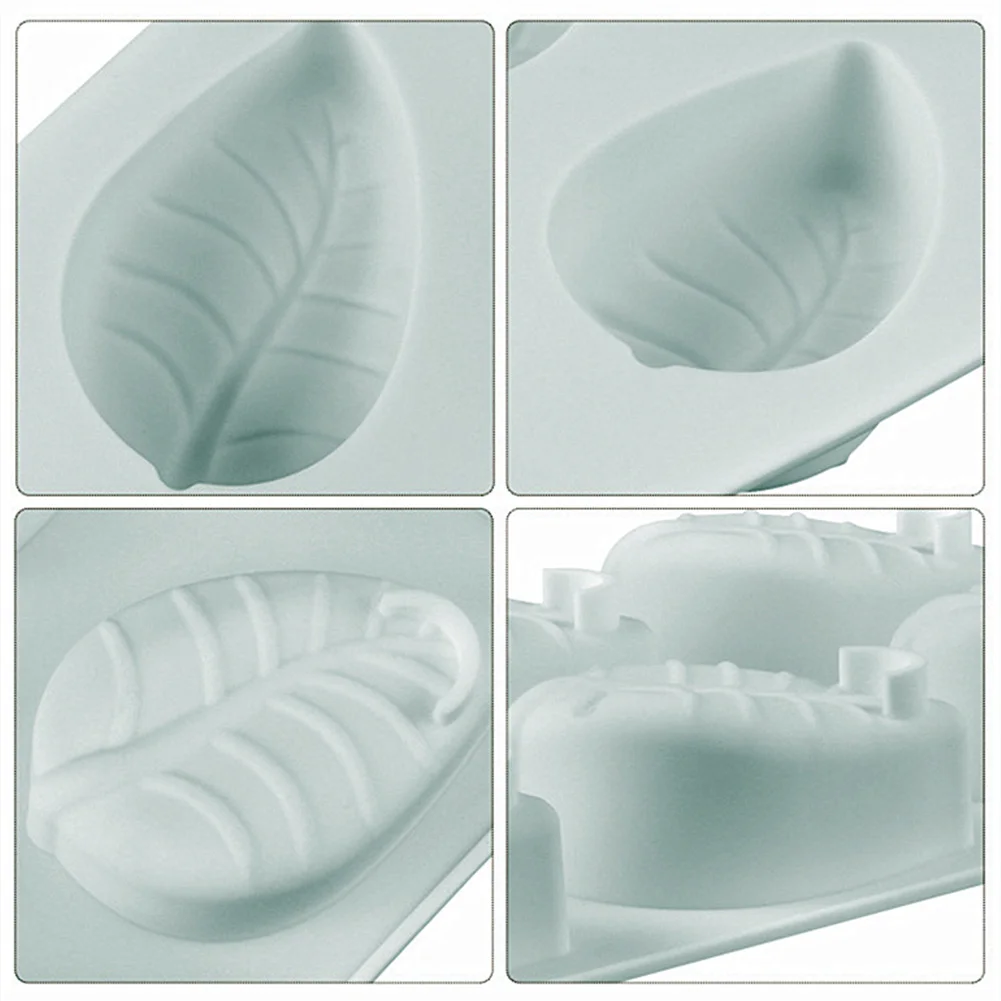 Силиконовый в форме листа торт кухонная форма для самостоятельной готовки 6