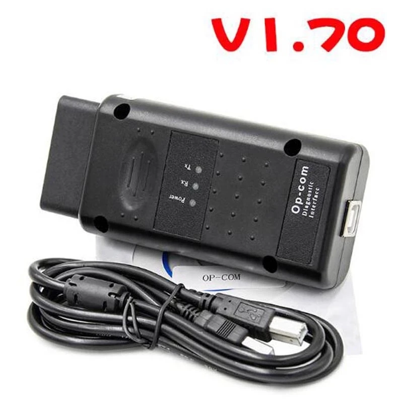 OPCOM 1 70 OBD сканер для opel V1.70 с лучшим зеленым чипом PIC18F458 CAN шиной Opel OBD2