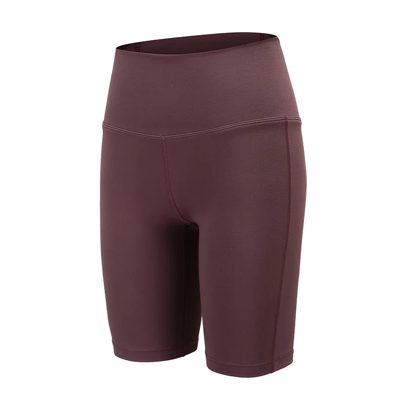 

Women Compression Athletic Workout Shorts Yoga Shorts High Waist Sporty Gym Shorts Black Spandex Control Biker