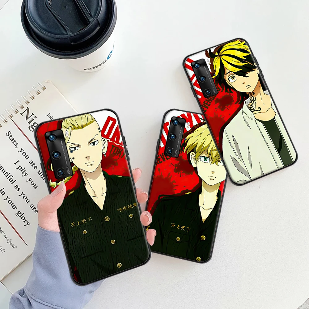 

Tokyo Avengers Phone Case For Huawei P Smart Z 2019 2021 P20 P30 P40 Lite Pro Plus Funda Carcasa Soft TPU Cases Back Cover Shiba