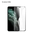 Комплект из 2 предметов, черный цвет слоновой кости ультра-тонкая защитная пленка для экрана из закаленного стекла для iphone 12 Pro Max полное пленка протектор экрана для iphone 12 Pro пленка 12 мини